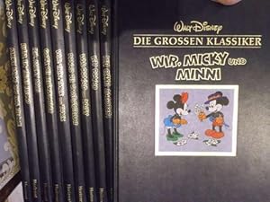 Walt Disney - Die großen Klassiker: 10 Bände Band 1 : Micky, Minni und Ihre Freunde/ Band 2: Plut...