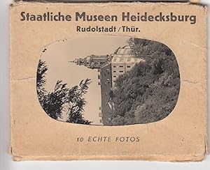 Staatliche Museen Heidecksburg Rudolstadt / Thür. 10 echte Fotos, (1 Foto fehlt),