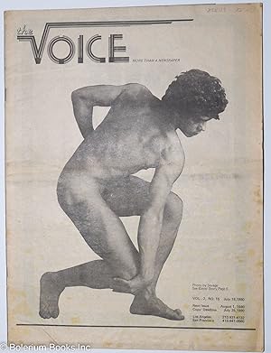 Image du vendeur pour The voice: more than a newspaper; vol. 2, #15, July 18, 1980 mis en vente par Bolerium Books Inc.