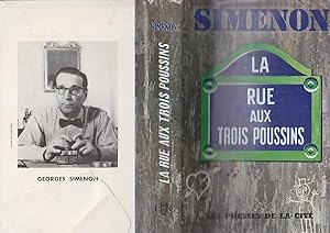 Bild des Verkufers fr La Rue aux Trois Poussins EO 1963 Relie JAQUETTE zum Verkauf von CARIOU1