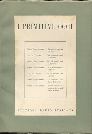 I PRIMITIVI , OGGI, TORINO, ERI edizioni Rai, 1954