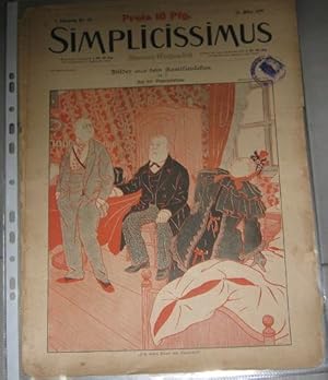 SIMPLICISSIMUS jargang 01 del 27 mars 1897 ., Munchen, Langenn Albert, 1897