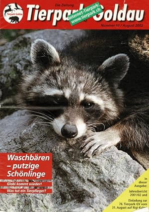 Bild des Verkufers fr Tierpark Goldau - Die Zeitung. Nummer 61, August 2002 zum Verkauf von Schueling Buchkurier