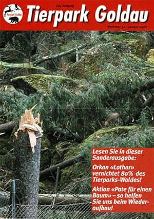 Bild des Verkufers fr Tierpark Goldau - Die Zeitung. Nummer 56, Juli 2001 zum Verkauf von Schueling Buchkurier