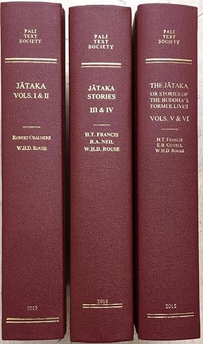 The Jataka, or, Stories of the Buddha's former lives [3 Book Set ; 6 volumes 1895-1907 and Index ...