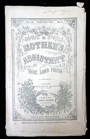 The Mother's Assistant and the Young Ladies Friend, January 1855, Vol. IX No. 1