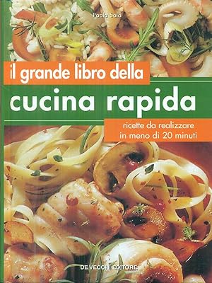 Bild des Verkufers fr Il grande libro della cucina rapida zum Verkauf von Librodifaccia
