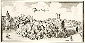 Bild des Verkufers fr Blankenburg (Harz). Schloss Blankenburg. Merian. Blanckenstein zum Verkauf von GALERIE HIMMEL