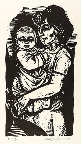 Bild des Verkufers fr Jockusch, Horst. Mutter mit Kind zum Verkauf von GALERIE HIMMEL
