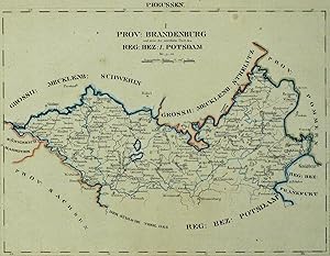 Imagen del vendedor de Preussen. Provinz Brandenburg. Schlieben. Preussen. I. Prov: Brandenburg und zwar der nrdliche Theil des Reg: Bez: 1. Potsdam a la venta por GALERIE HIMMEL