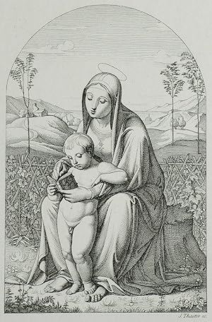 Thaeter, Julius. - "Madonna von Peschel".