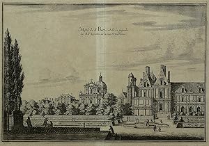 Imagen del vendedor de Paris. Rue Saint-Antoine. Merian. l`Hostel de S. Paul. et de la fasade des R. P. Iesuites de la rue St. Anthoine a la venta por GALERIE HIMMEL