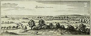 Bild des Verkufers fr Spplingenburg. Gesamtansicht. Merian. Spplingburg Commenthurey zum Verkauf von GALERIE HIMMEL