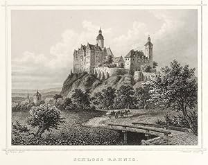 Ranis. - Burg Ranis. - Rohbock & Koehler. - "Schloss Rahnis".