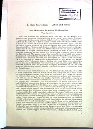 Bild des Verkufers fr Hans Mortensen: Zu seinem 60. Geburtstag (inkl. Verzeichnis der Schriften); zum Verkauf von books4less (Versandantiquariat Petra Gros GmbH & Co. KG)