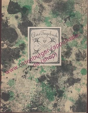 Bild des Verkufers fr Das Tagebuch von Goethe - Privatausgabe - 1920 zum Verkauf von Oldenburger Rappelkiste
