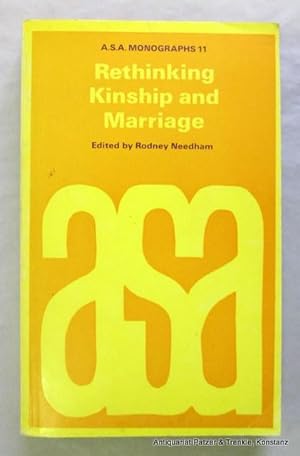 Edited by Rodney Needham. Reprinted. London, Tavistock Publications, 1973. CXVII, 276 S. Or.-Kart...