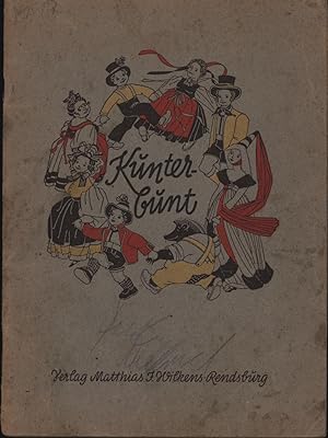 Kunterbunt ein lustiges Bilderbuch von Anneliese Baron mit Versen von Margarethe Hanrathy. Schrif...