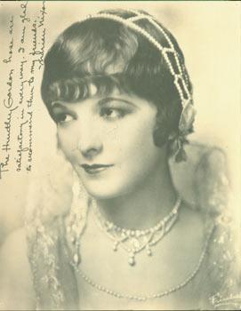 Print of Autographed Publicity Photograph of Marian Nixon.