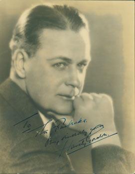 Autographed Publicity Photograph of Huntley Gordon.