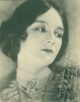 Print of Autographed Publicity Photograph of Mary Philbin.