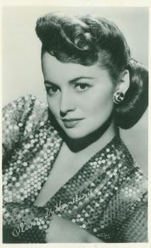 Print of Autographed Publicity Photograph of Olivia De Havilland.