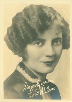 Print of Autographed Publicity Photograph of Lois Wilson.