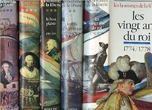 Image du vendeur pour LES HOMMES DE LA LIBERTE - 5 VOLUMES - TOMES I+II+III+IV+V - LES VINGT ANS DU ROI 1774-1778 / LE VENT D'AMERIQUE 1778-1782 /LE BON PLAISIR 1782-1785 / LA REVOLUTION QUI LEVE 1785-1787 / LE SANG DE LA BASTILLE 1787-1789 mis en vente par Le-Livre