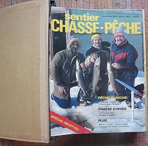 REVUES SENTIER CHASSE PÊCHE. DÉCEMBRE 1982 À NOVEMBRE 1983. 12 REVUES RELIÉES