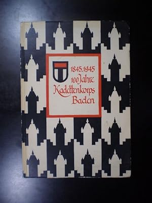 Imagen del vendedor de Das Kadettenkorps Baden in den ersten 100 Jahren seines Bestehens. Verfasst im Auftrage der Kadettenkommission a la venta por Buchfink Das fahrende Antiquariat