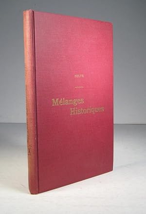 Seller image for Mlanges historiques. tudes parses et indites. Volume 7 for sale by Librairie Bonheur d'occasion (LILA / ILAB)