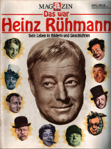 die Aktuelle das Magazin Das war Heinz Rühmann Sein Leben in Bildern und Geschichten