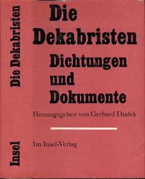 Seller image for Die Dekabristen Dichtungen und Dokumente for sale by Leipziger Antiquariat