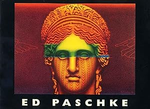 ED PASCHKE. Exhibition catalogue with an exhibition invitation postcard handwritten and signed by...