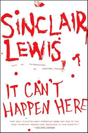 Imagen del vendedor de It Can't Happen Here (Paperback) a la venta por Grand Eagle Retail