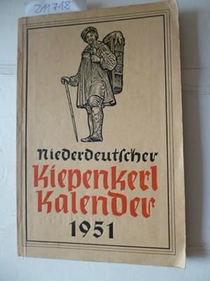 Neuer Niederdeutscher Kiepenkerl-Kalender auf das Jahr 1951