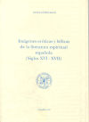 Bild des Verkufers fr Imgenes erticas y blicas de la literatura espiritual. zum Verkauf von AG Library