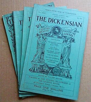 Imagen del vendedor de The Dickensian; a Quarterly Magazine Dickens Lovers, vol. XXXV (35), 1939 (4 nos, 249-252) a la venta por Livresse