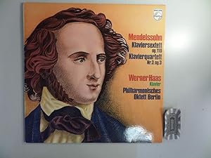 Immagine del venditore per Mendelssohn-Bartholdy: Klaviersextett, op. 110 / Klavierquartett No. 3, op. 3 [Vinyl, LP, 6500 170]. venduto da Druckwaren Antiquariat