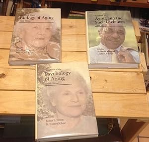 Seller image for The Handbooks of Aging, Consisting of Three Volumes: Biology of Aging; Psychology of Aging, & Aging and the Social Sciences for sale by Xochi's Bookstore & Gallery