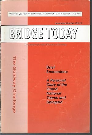 Imagen del vendedor de Bridge Today - The Magazine for People Who Play Bridge - September / October 1997 a la venta por MyLibraryMarket