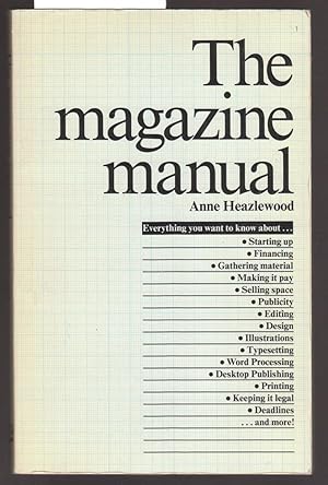 Imagen del vendedor de The Magazine Manual a la venta por Laura Books