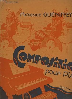 Seller image for COMPOSITIONS POUR PIANO LE CAHIER DE JOSETTE AU COIN DU FEU for sale by Le-Livre