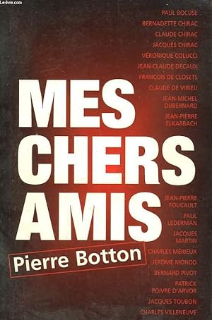 Image du vendeur pour MES CHERS AMIS. mis en vente par Le-Livre