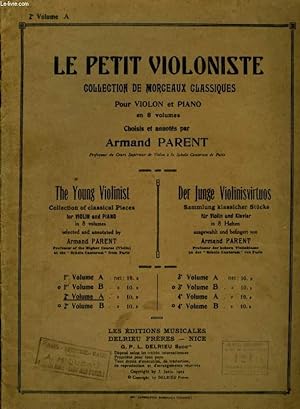 Image du vendeur pour LE PETIT VIOLONISTE VOLUME II mis en vente par Le-Livre