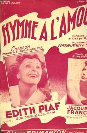Seller image for HYMNE A L'AMOUR for sale by Le-Livre