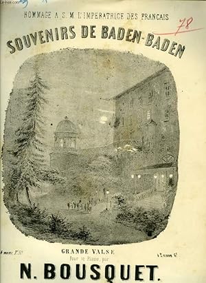 Seller image for SOUVENIRS DE BADEN - BADEN for sale by Le-Livre