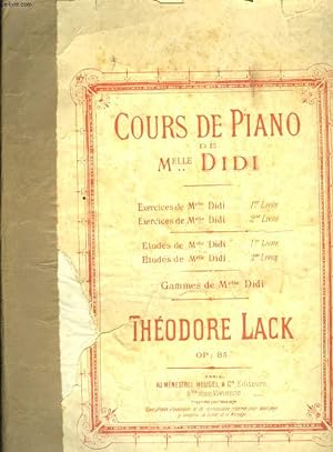 Imagen del vendedor de COURS DE PIANO DE MELLE DIDI a la venta por Le-Livre