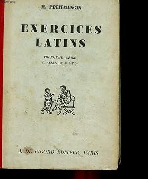 Seller image for EXERCICES LATINS - 3 SERIE - CLASSES DE 4 ET DE 3 for sale by Le-Livre