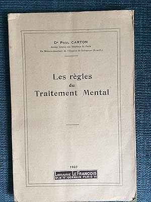 Les Règles du traitement mental